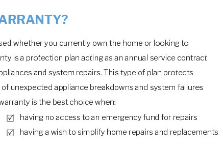 home warranty mount pleasant